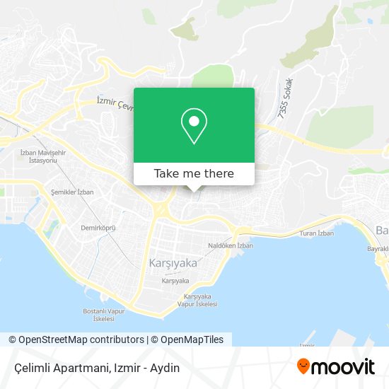 Çelimli Apartmani map