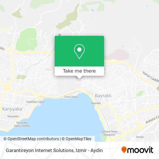 Garantireyon Internet Solutions map