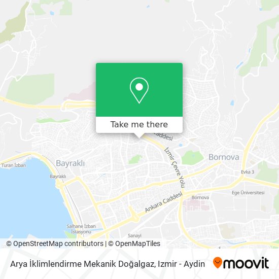 Arya İklimlendirme Mekanik Doğalgaz map