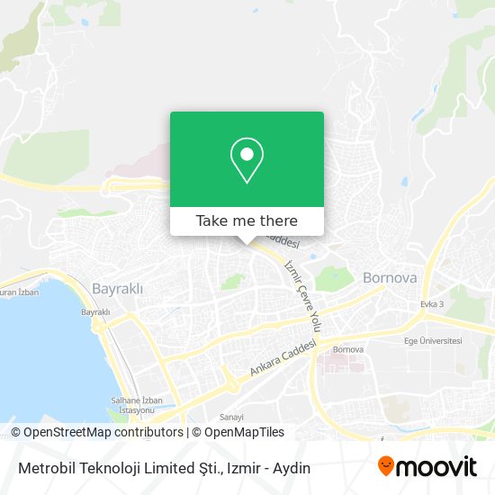 Metrobil Teknoloji Limited Şti. map