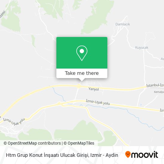 Htm Grup Konut İnşaatı Ulucak Girişi map