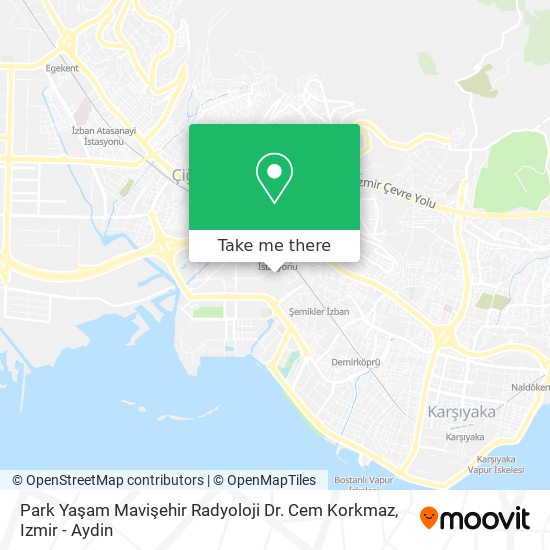 Park Yaşam Mavişehir Radyoloji Dr. Cem Korkmaz map
