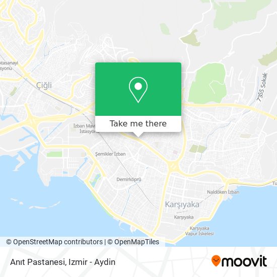 Anıt Pastanesi map