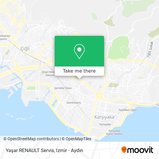 Yaşar RENAULT Servis map