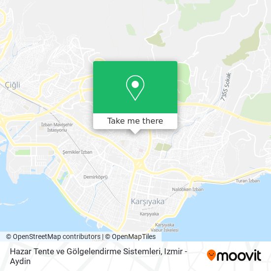 Hazar Tente ve Gölgelendirme Sistemleri map