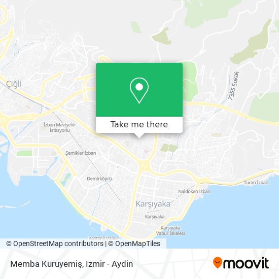 Memba Kuruyemiş map