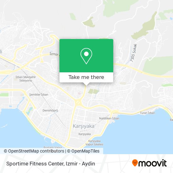 Sportime Fitness Center map