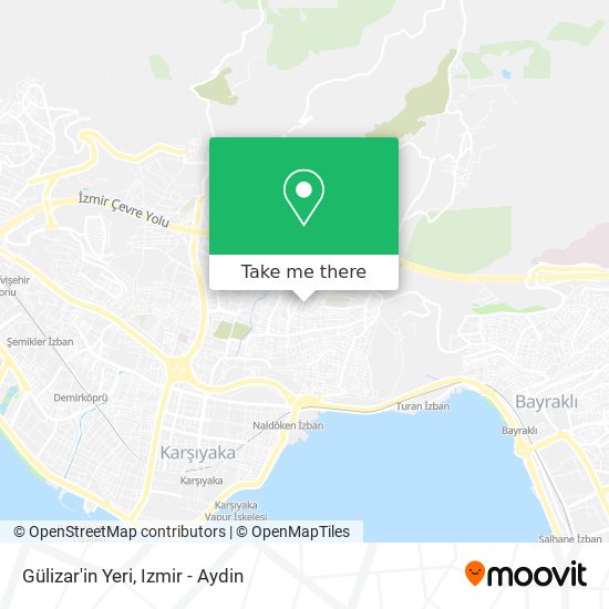 Gülizar'in Yeri map