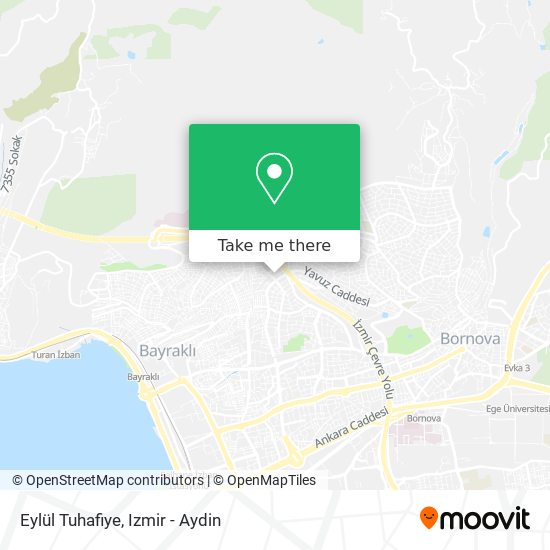 Eylül Tuhafiye map