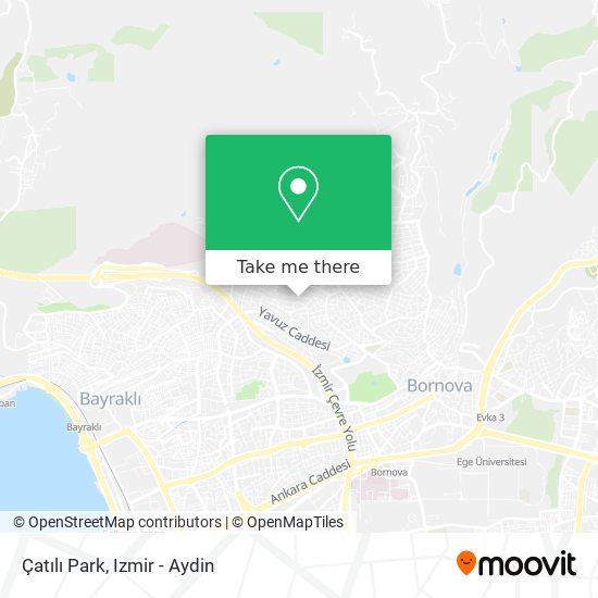 Çatılı Park map