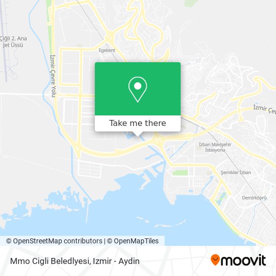 Mmo Cigli Beledlyesi map