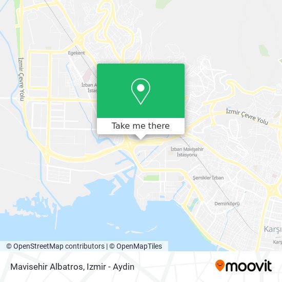 Mavisehir Albatros map