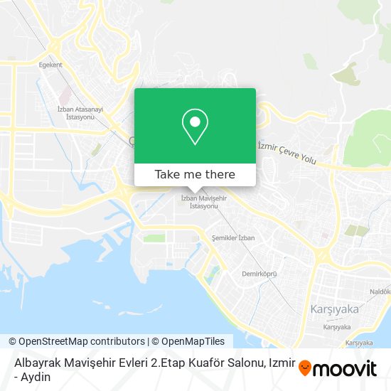Albayrak Mavişehir Evleri 2.Etap Kuaför Salonu map