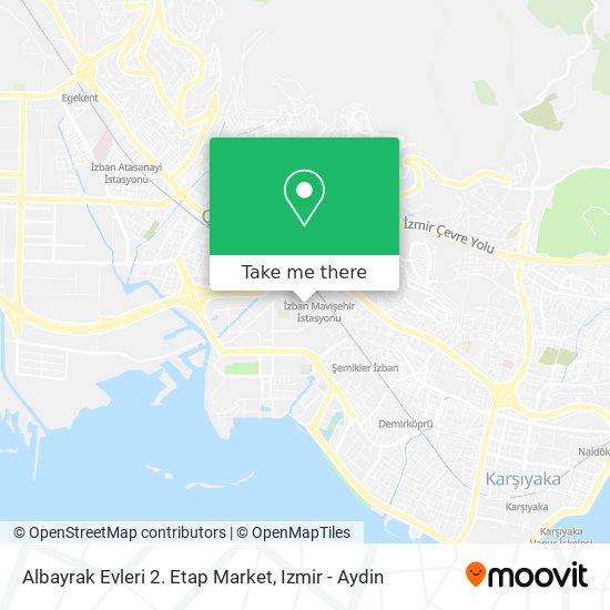 Albayrak Evleri 2. Etap Market map