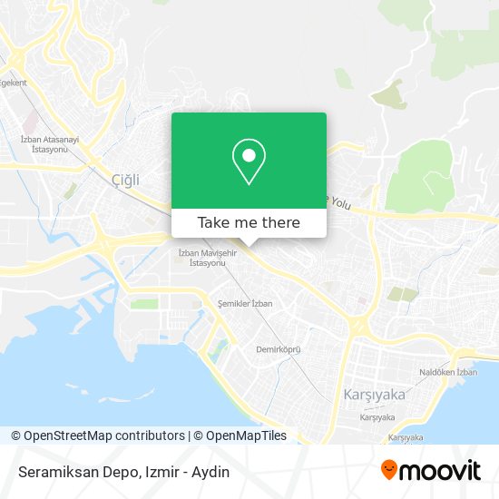 Seramiksan Depo map