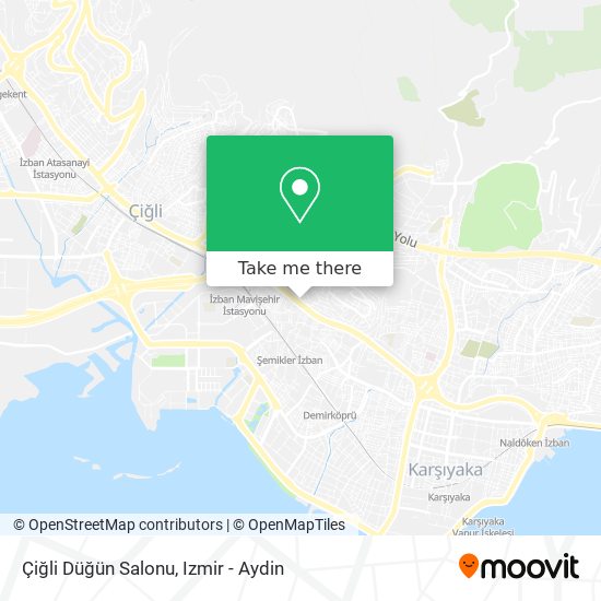 Çiğli Düğün Salonu map