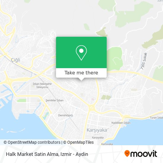 Halk Market Satin Alma map