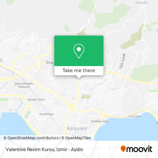 Valentine Resim Kursu map