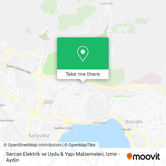 Sercan Elektrik ve Uydu & Yapı Malzemeleri map
