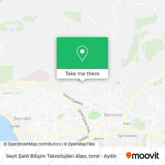 Seyit Şanlı Bilişim Teknolojileri Alanı map
