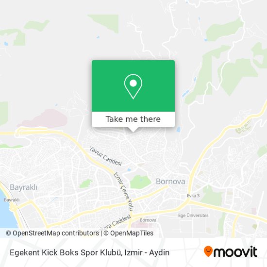 Egekent Kick Boks Spor Klubü map