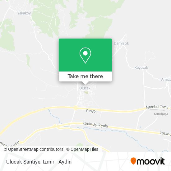 Ulucak Şantiye map