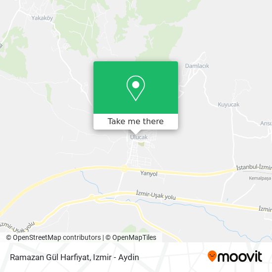 Ramazan Gül Harfiyat map