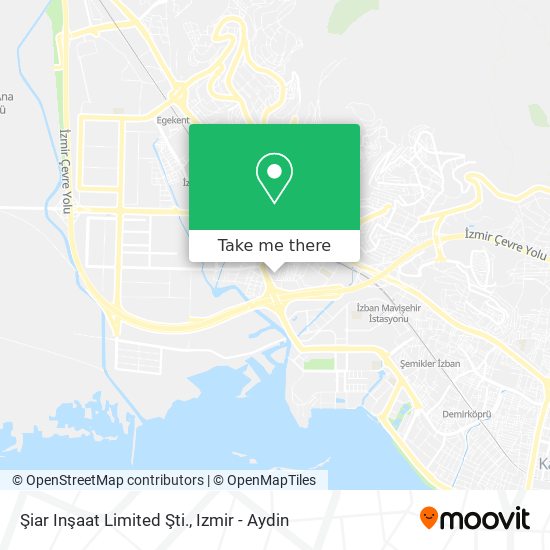 Şiar Inşaat Limited Şti. map