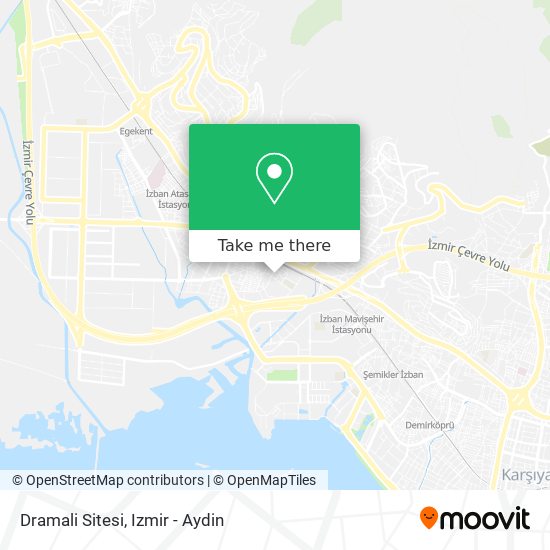 Dramali Sitesi map