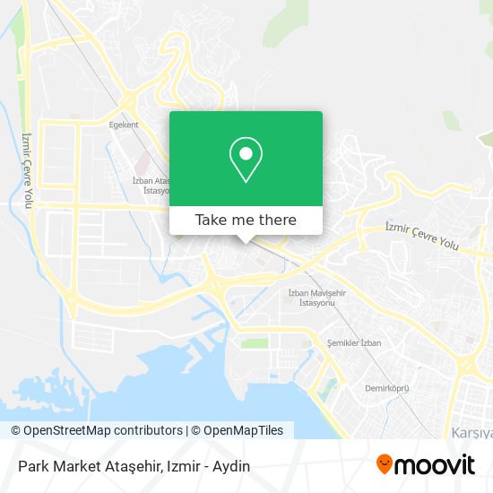 Park Market Ataşehir map