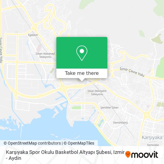 Karşıyaka Spor Okulu Basketbol Altyapı Şubesi map