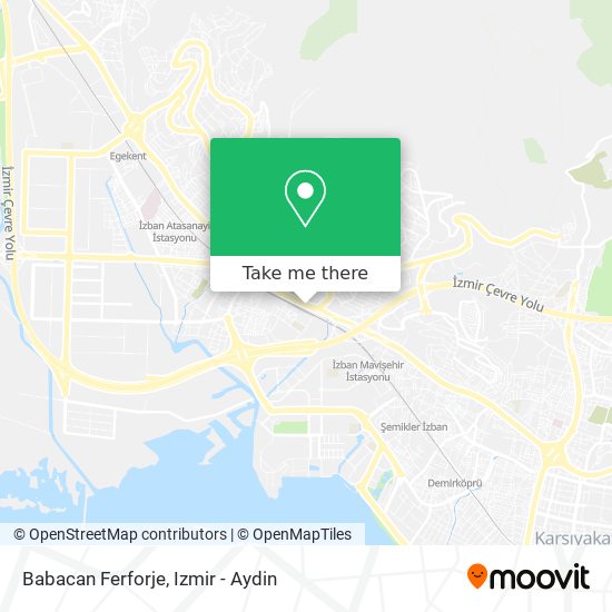 Babacan Ferforje map