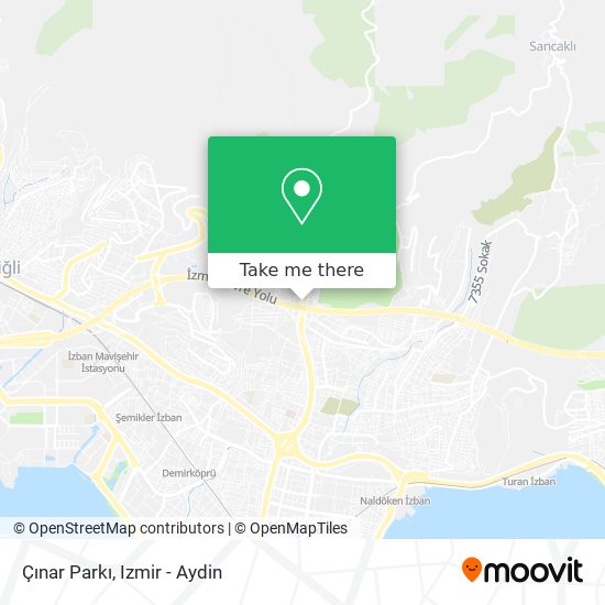 Çınar Parkı map