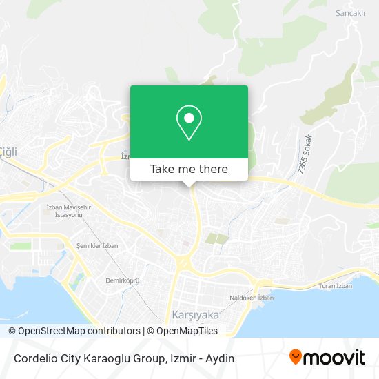 Cordelio City Karaoglu Group map