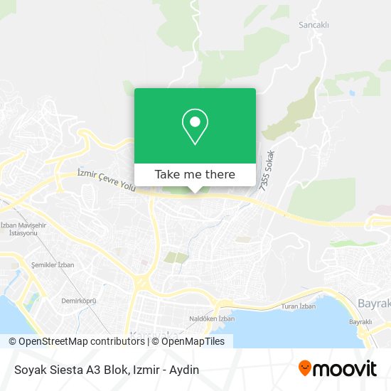 Soyak Siesta A3 Blok map
