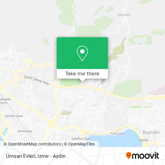 Ümsan Evleri map