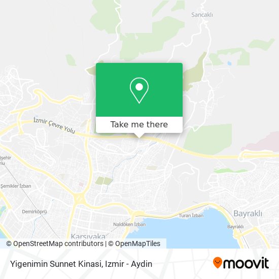 Yigenimin Sunnet Kinasi map