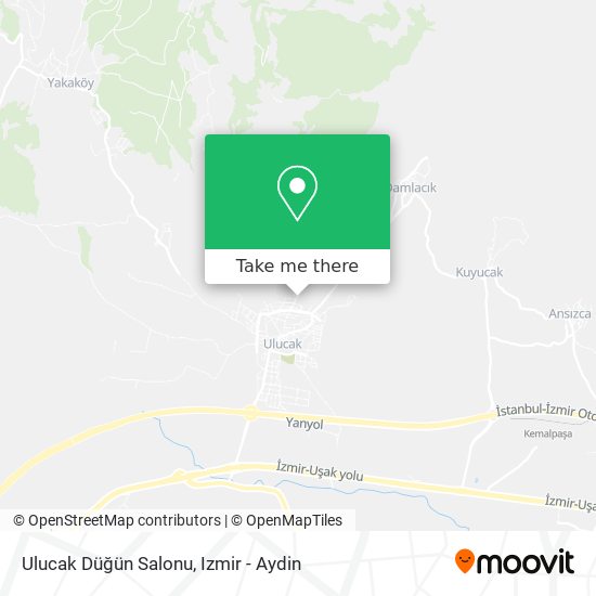 Ulucak Düğün Salonu map