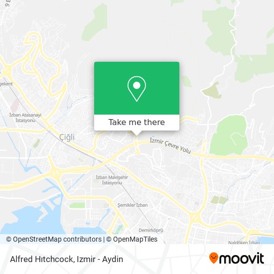 Alfred Hıtchcock map