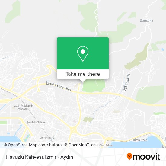 Havuzlu Kahvesi map