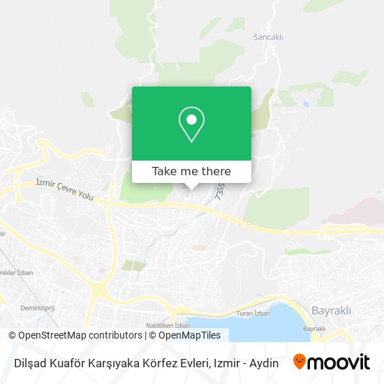 Dilşad Kuaför Karşıyaka Körfez Evleri map