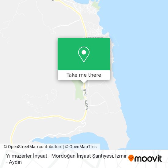 Yılmazerler İnşaat - Mordoğan İnşaat Şantiyesi map