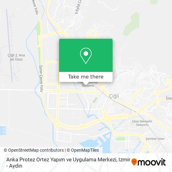 Anka Protez Ortez Yapım ve Uygulama Merkezi map