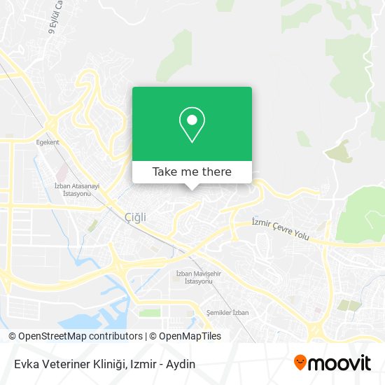 Evka Veteriner Kliniği map
