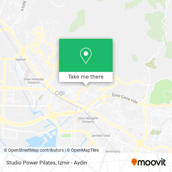 Studio Power Pilates map