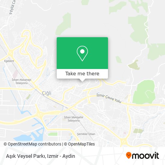 Aşık Veysel Parkı map