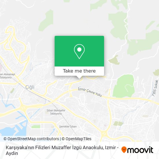 Karşıyaka'nın Filizleri Muzaffer İzgü Anaokulu map