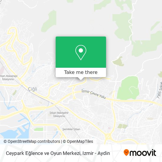 Ceypark Eğlence ve Oyun Merkezi map