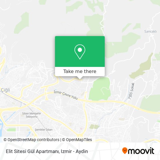 Elit Sitesi Gül Apartmanı map
