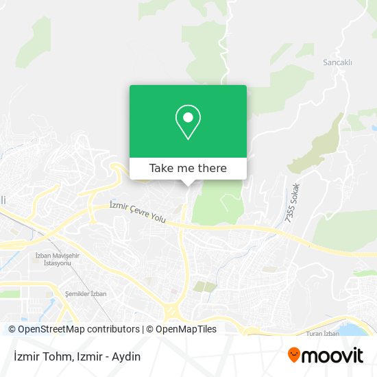 İzmir Tohm map